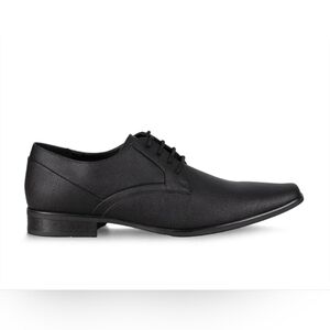 Calvin Klein Benton 2 Textured 7Black Oxford Shoes Mens Size 13